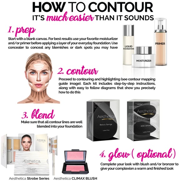 Aesthetica Contour Series Cream Palette - Sealed - Picture 4 of 7